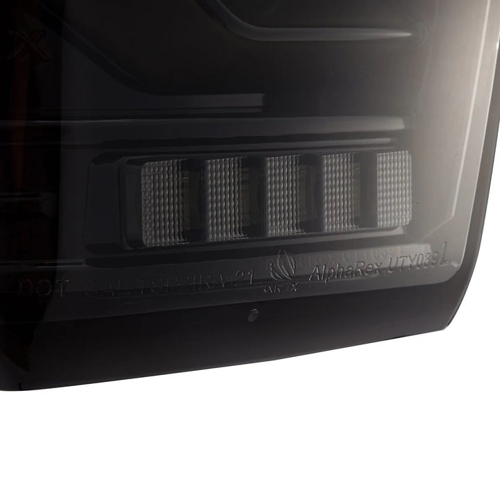 Alpharex LUXX-Series LED Tail Lights AlphaBlack for Tacoma (2016-2023)