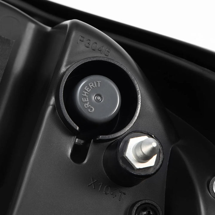 Alpharex LUXX-Series LED Tail Lights Black for Tacoma (2016-2023)