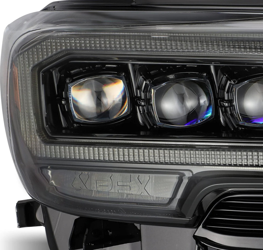 Alpharex NOVA-Series LED Projector Headlights Alpha-Black for Tacoma (2016-2023)