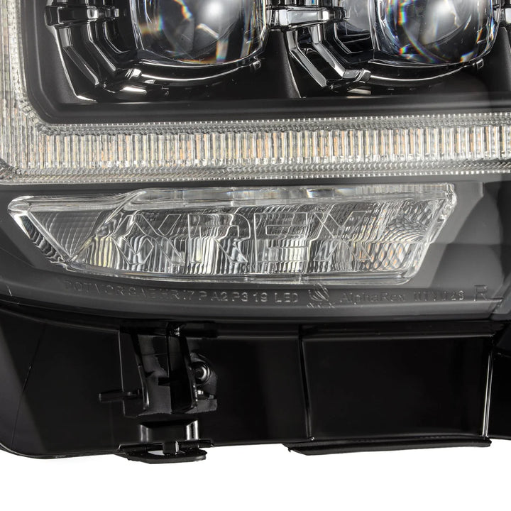 Alpharex NOVA-Series LED Projector Headlights Black for Tacoma (2016-2023)