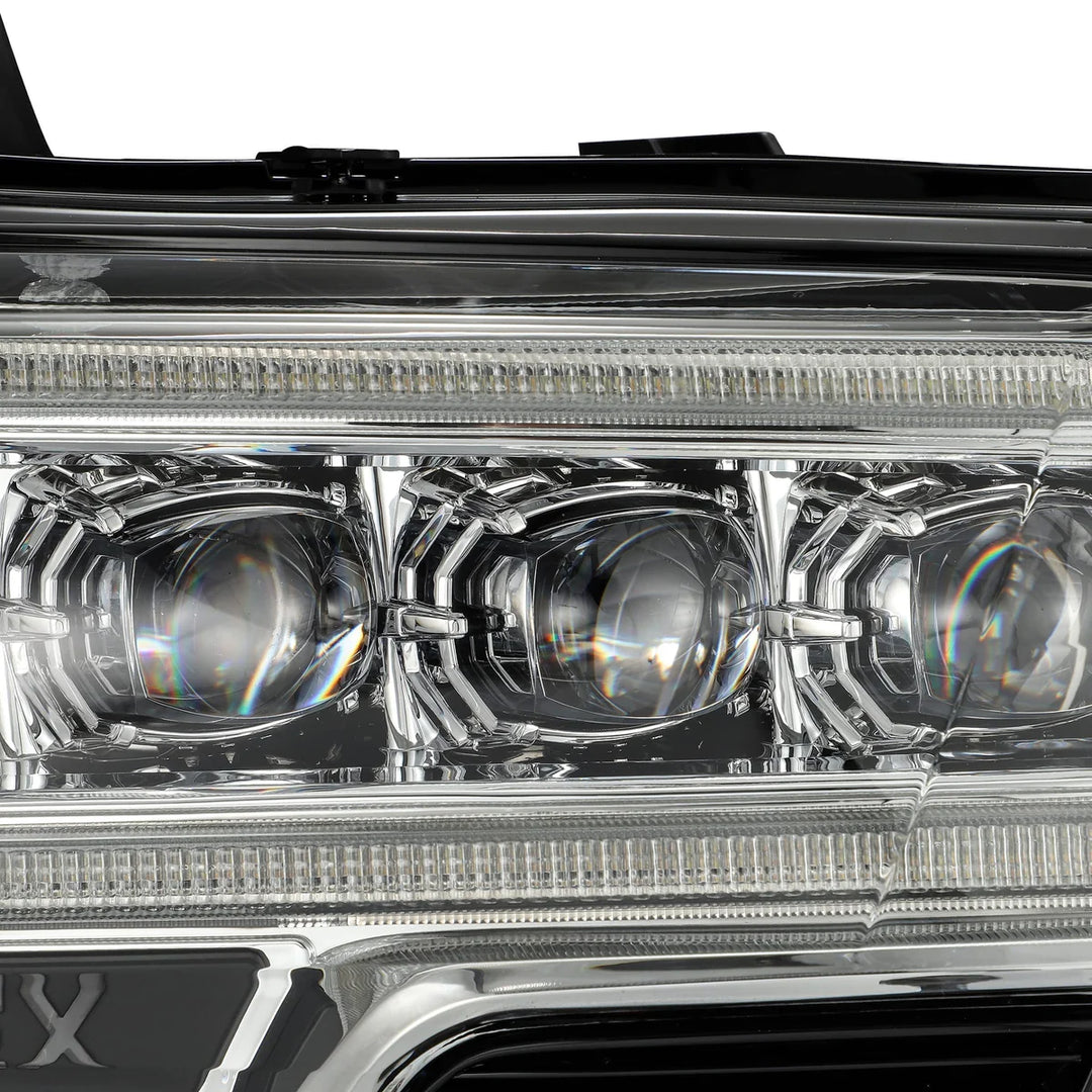 Alpharex NOVA-Series LED Projector Headlights Chrome for Tacoma (2016-2023)