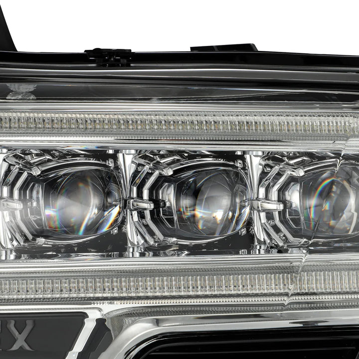 Alpharex NOVA-Series LED Projector Headlights Chrome for Tacoma (2016-2023)