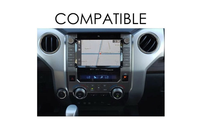 AJT Design Radio Knobs- WHITE for Tundra (2020-2021) & 4Runner (2020-2024)