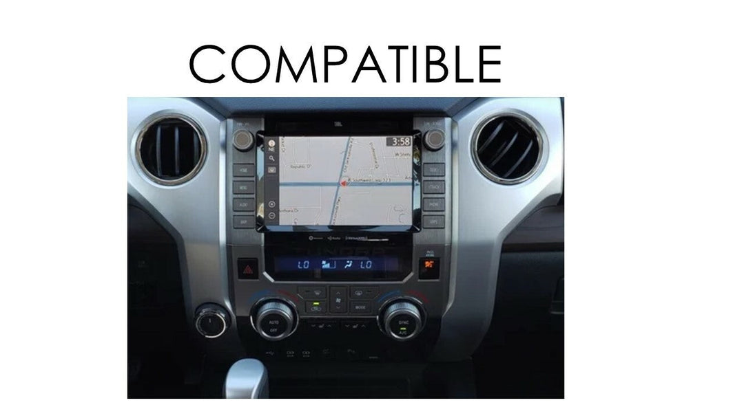 AJT Design Radio Knobs - BLACK for Tundra (2020-2021) & 4Runner (2020-2024)