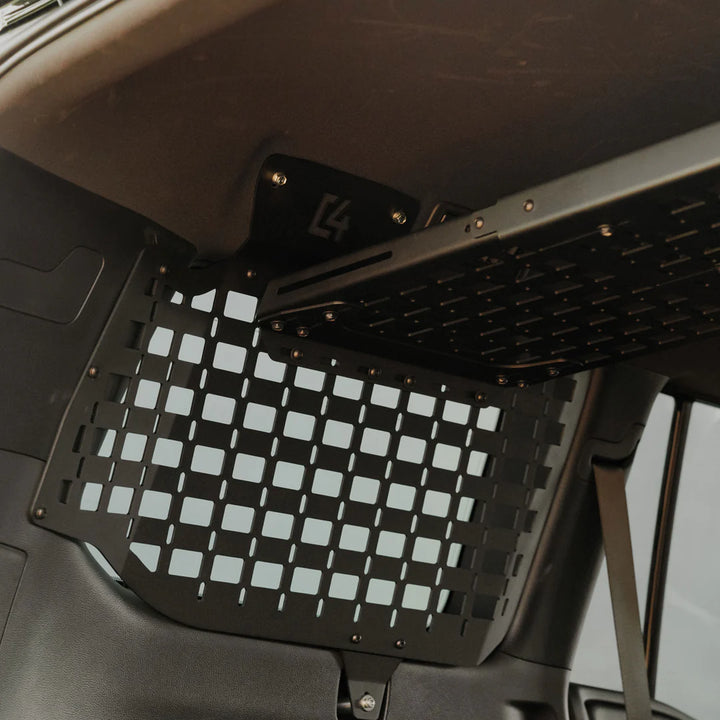 C4 Fabrication Add-On Shelf for Rear Window Molle Panel for Land Cruiser 250 (2024+)