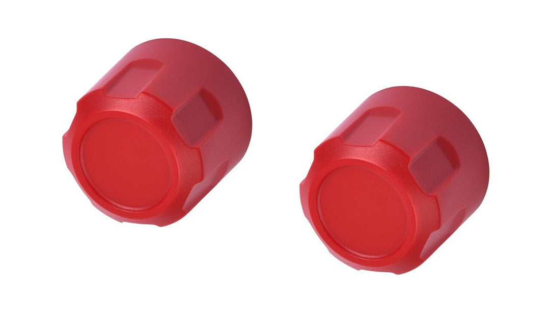 AJT Design Radio Knobs - RED for Tundra (2014-2019)