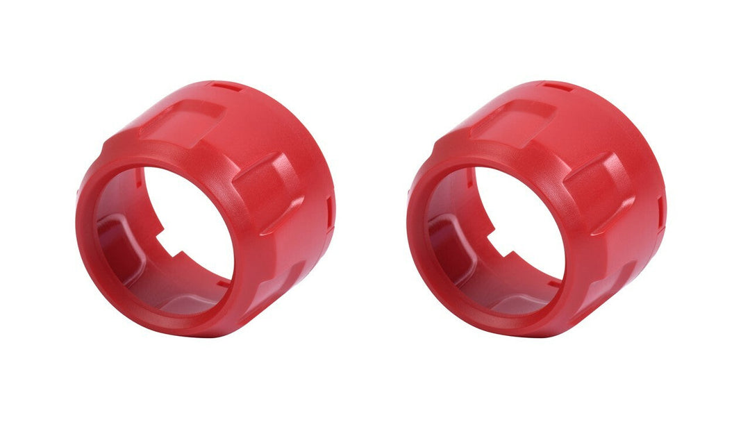 AJT Design Climate Knobs - 2 PACK - RED for Tundra Dual Zone (2014-2021)
