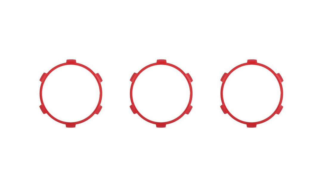 Climate Rings (2016-2023 Tacoma DUAL ZONE) - RED