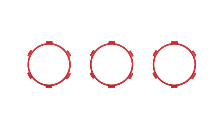 Climate Rings (2016-2023 Tacoma DUAL ZONE) - RED