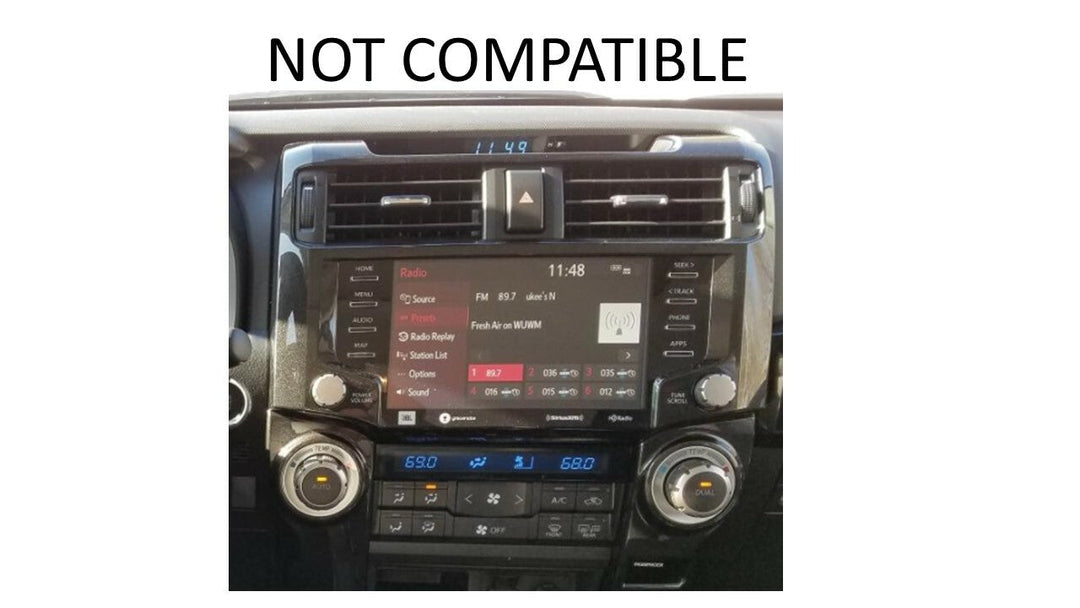 AJT Design Radio Knobs - VOODOO BLUE for 4Runner (2010-2024)
