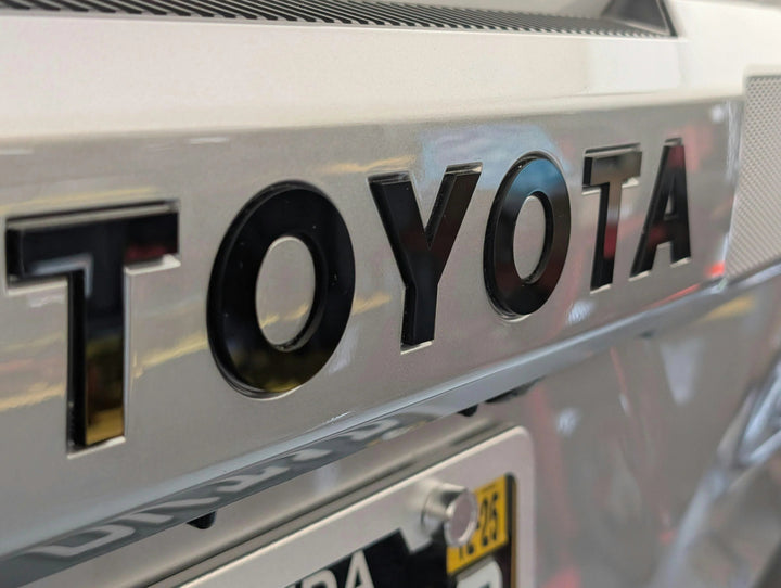 TOYOTA Rear Hatch Liftgate Acrylic Emblem Inlays - 2025+ 4Runner
