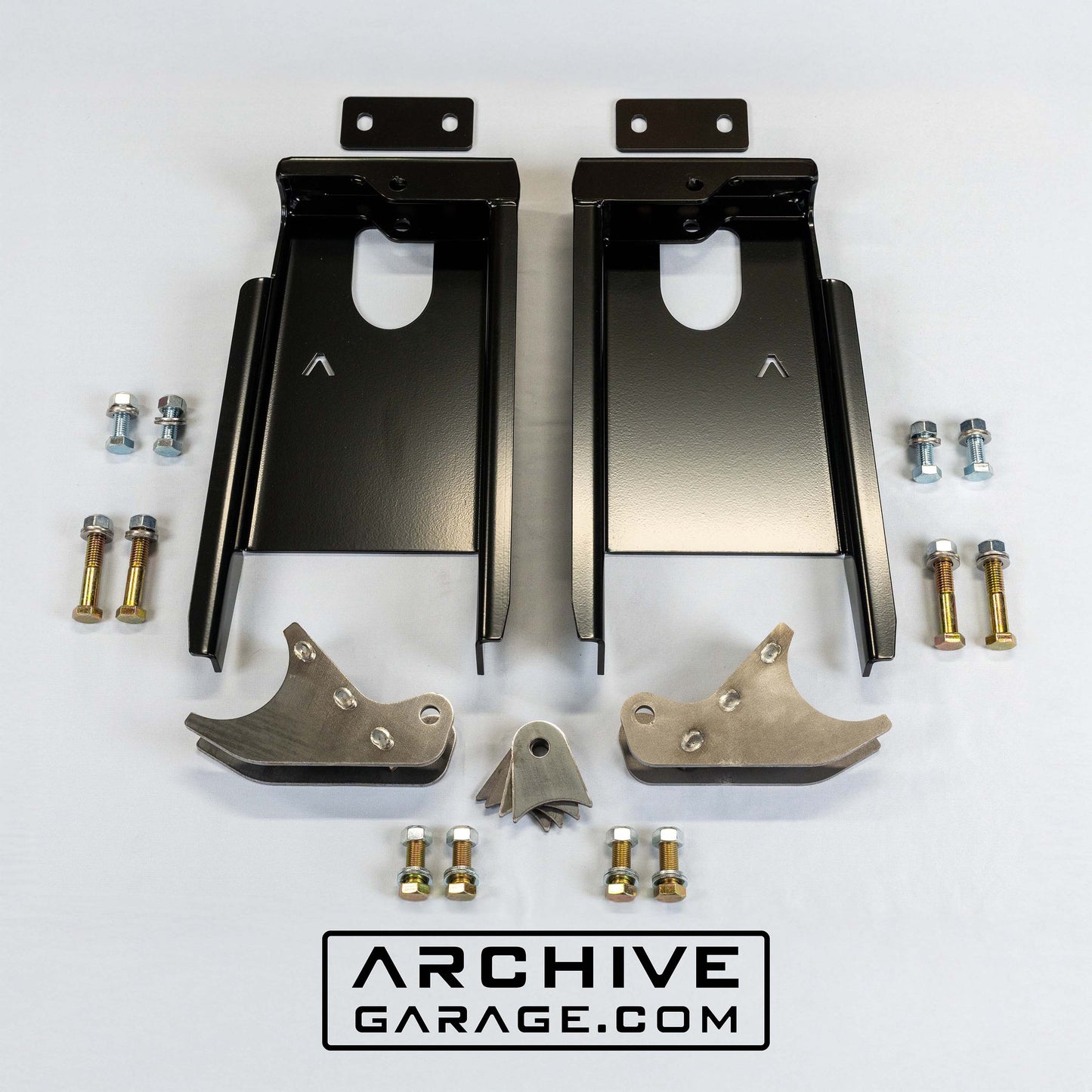 Archive Garage Rear Shock Relocation Towers 2.5 x 12" to 14" Mid Travel for Tacoma (2005-2023)