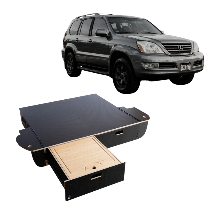 Lexus GX470 | Dual Drawer Storage System & Bed Platform | ( 2003–2009 )