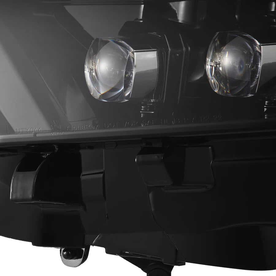 Alpahrex NOVA-Series LED Projector Headlights Alpha-Black for Rav4 (High Trim) (2019-2024)
