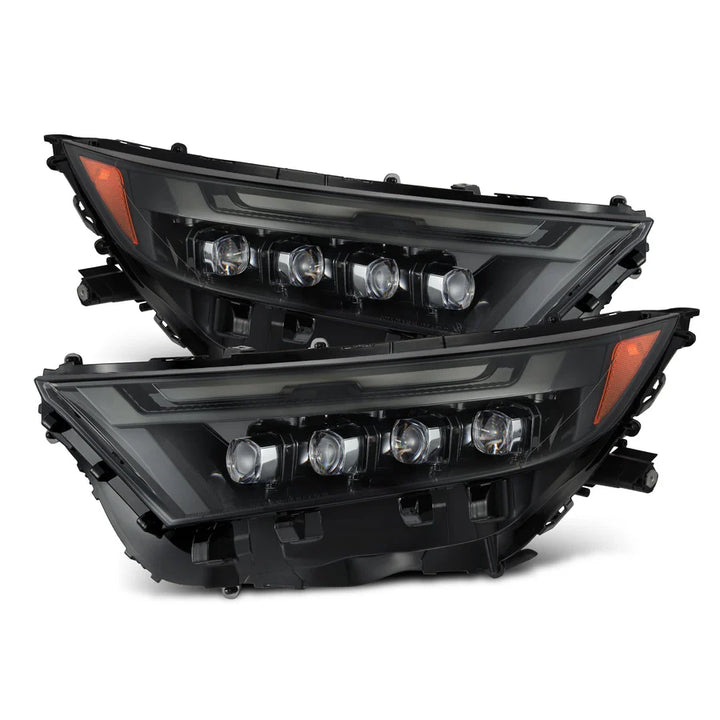 Alpahrex NOVA-Series LED Projector Headlights Alpha-Black for Rav4 (High Trim) (2019-2024)