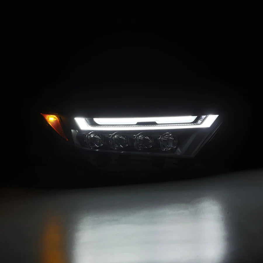 Alpharex NOVA-Series LED Projector Headlights Black for RAV4 (High Trim) (2019-2024)