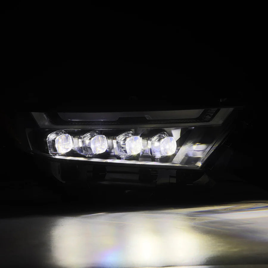 Alpharex NOVA-Series LED Projector Headlights Black for RAV4 (High Trim) (2019-2024)