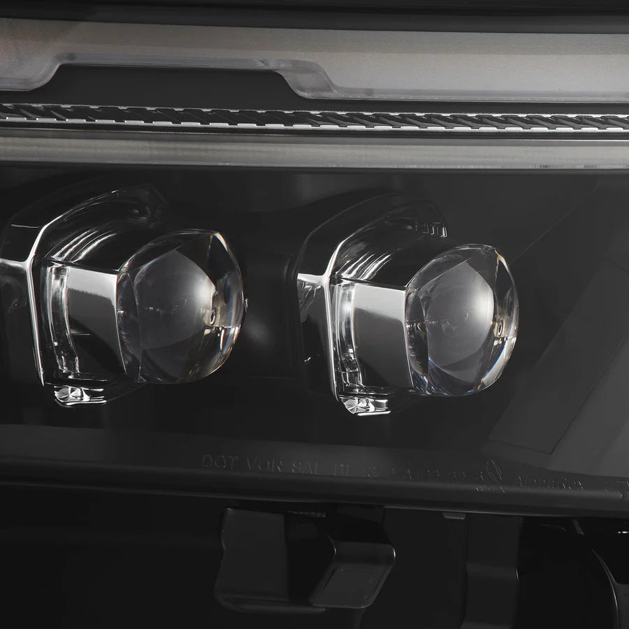 Alpharex NOVA-Series LED Projector Headlights Black for RAV4 (High Trim) (2019-2024)