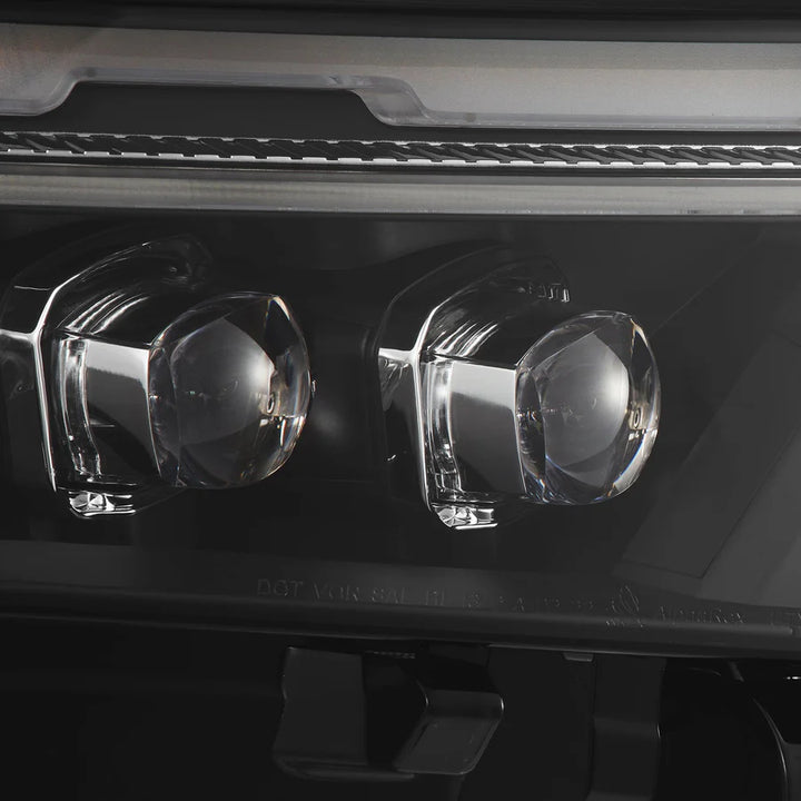 Alpharex NOVA-Series LED Projector Headlights Black for RAV4 (High Trim) (2019-2024)