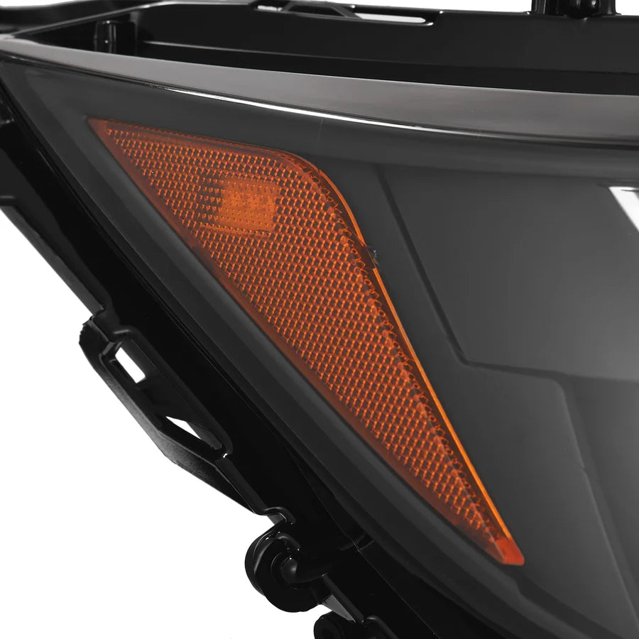 Alpharex NOVA-Series LED Projector Headlights Black for RAV4 (High Trim) (2019-2024)