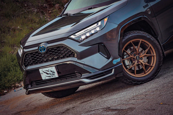 Alpharex NOVA-Series LED Projector Headlights Black for RAV4 (High Trim) (2019-2024)