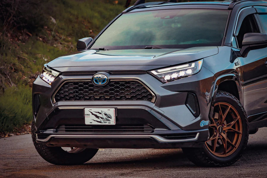 Alpharex NOVA-Series LED Projector Headlights Black for RAV4 (High Trim) (2019-2024)