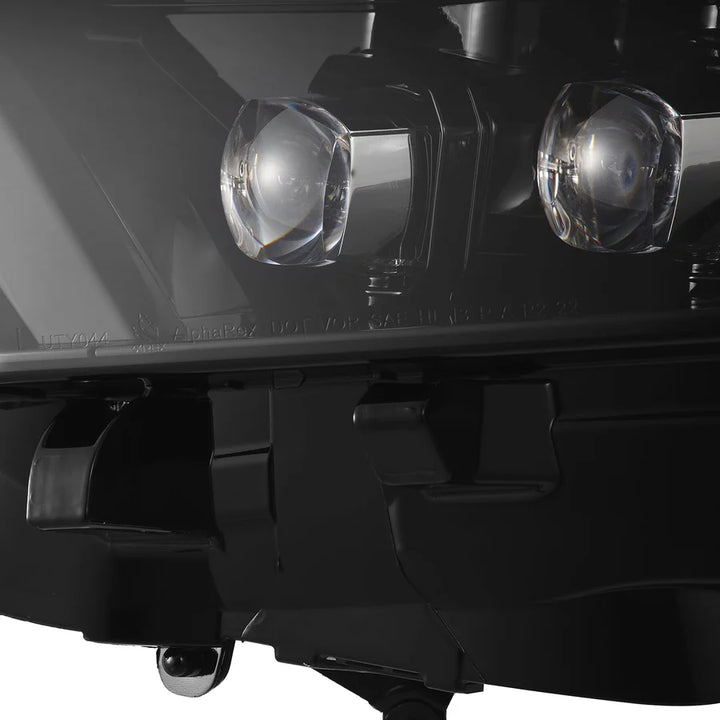 Alpharex NOVA-Series LED Projector Headlights Alpha-Black for RAV4 (Low Trim) (2019-2024)