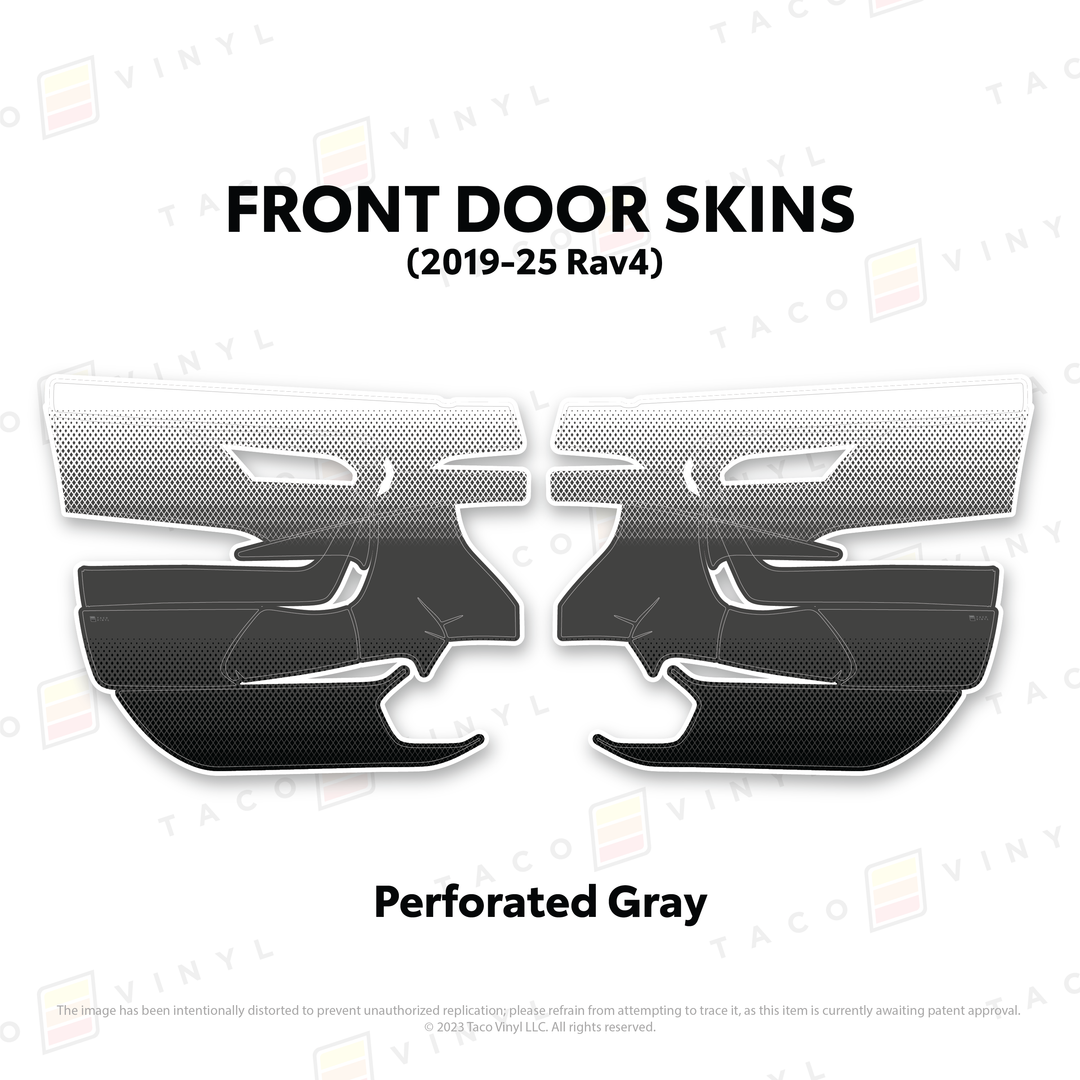 Taco Vinyl Door Skins for Rav4 (2019-2025)