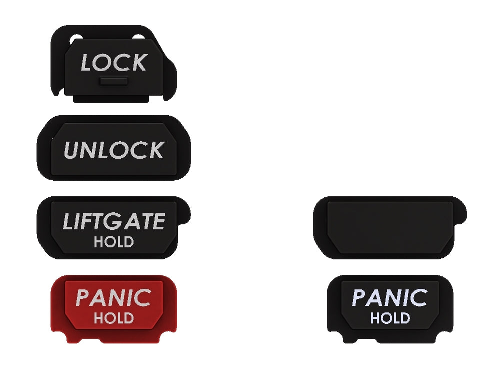AJT DESIGN Injection Fob IF016- BLACK for 4Runner (2022-2024) & RAV4 (2019+)
