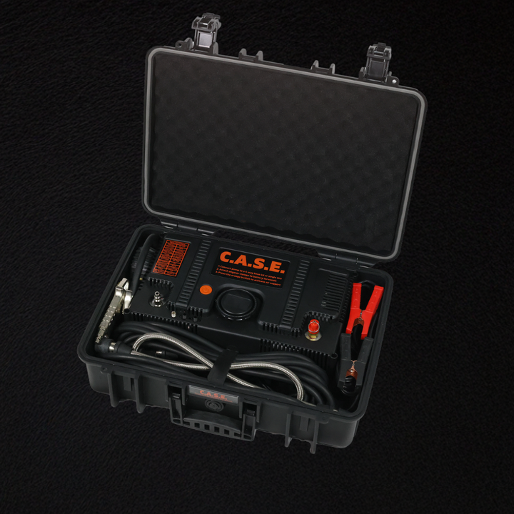 EZ Flate C.A.S.E. - 10.6 CFM Portable Dual Air Compressor