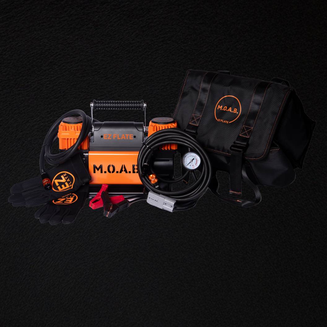 EZ Flate M.O.A.B. - 10.6 CFM Portable Dual Air Compressor