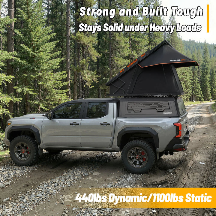 OPENROAD Aluminum Truck Cap for Tacoma (2024+) - 5ft Bed