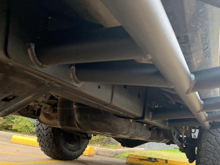 Cali Raised LED Trail Edition Bolt On Rock Sliders For 4Runner (2003-2009)