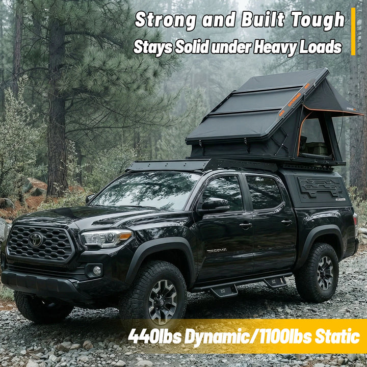 OPENROAD Aluminum Truck Cap for Tacoma (2016-2023) - 6ft Bed