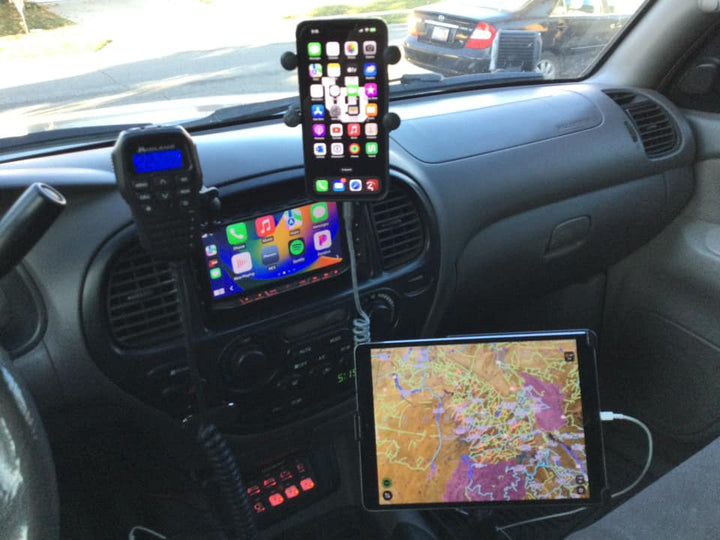 TEQ Offroad Center Console Dash Modular Accessory Mount (MAM) for Sequoia (2001 - 2007)
