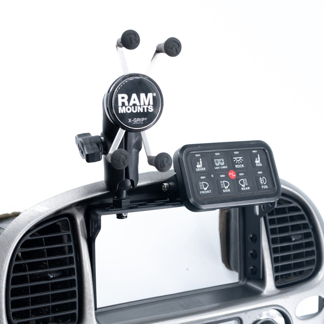 TEQ Offroad Center Console Dash Modular Accessory Mount (MAM) for Sequoia (2001 - 2007)