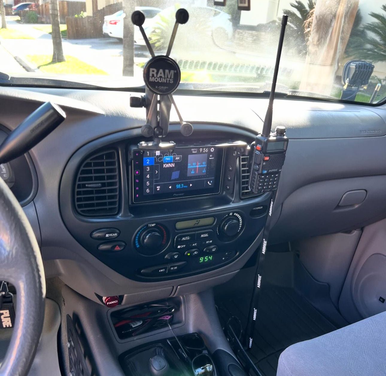 TEQ Offroad Center Console Dash Modular Accessory Mount (MAM) for Tundra (2000 - 2006)