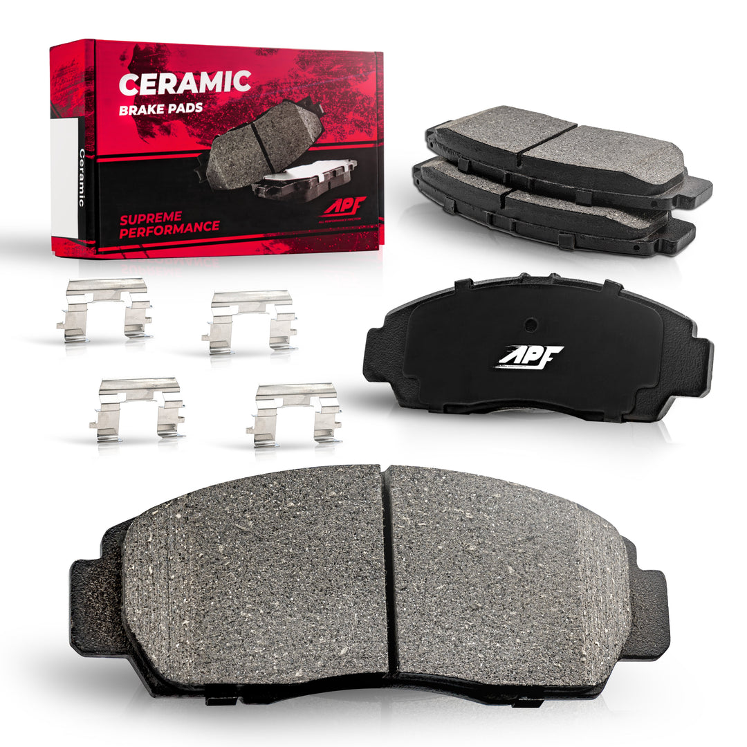 For Toyota Tundra (00-02), Toyota Sequoia (01-02) Front Ceramic Brake Pads