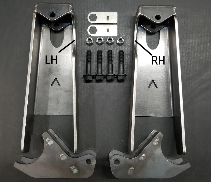 Archive Garage Shock Relocation - Trail Series - 2.0" x 12" to 14" for Tacoma (2005-2023)