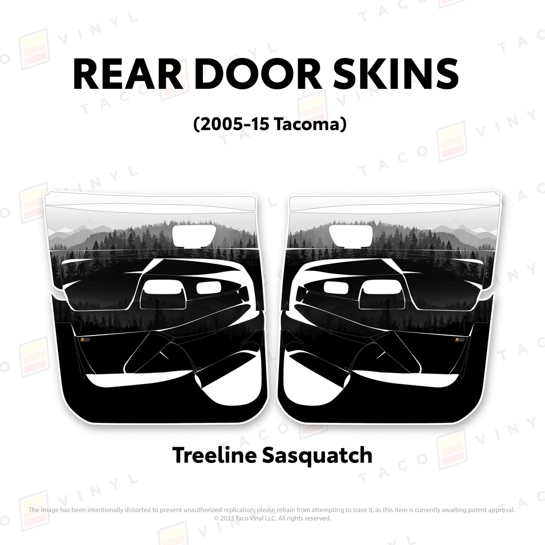 2005-15 Tacoma Door Skins