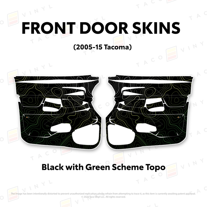 2005-15 Tacoma Door Skins