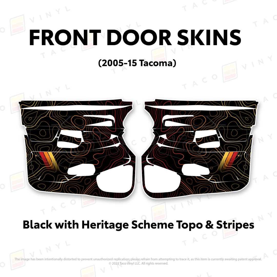 2005-15 Tacoma Door Skins