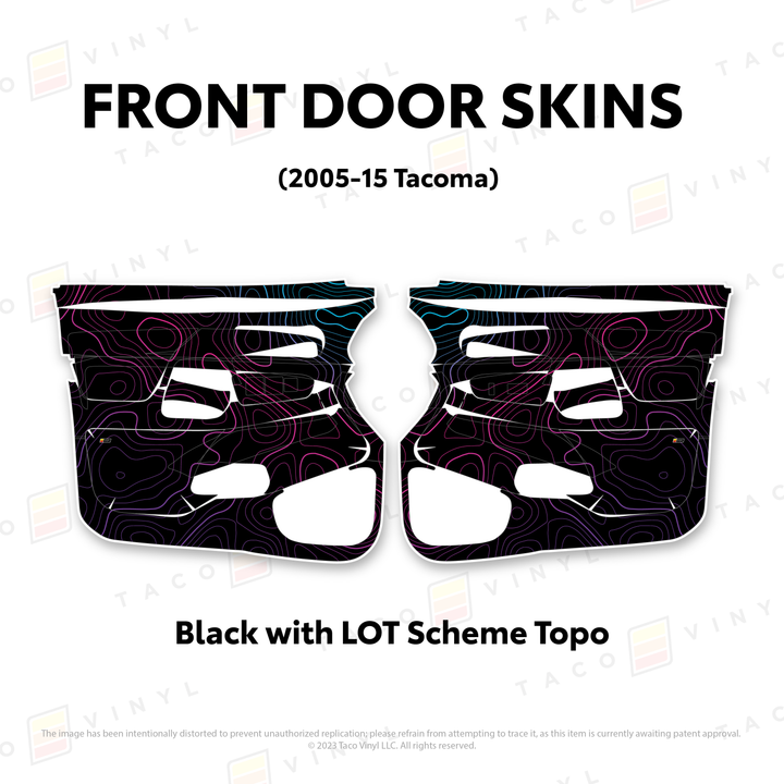 2005-15 Tacoma Door Skins