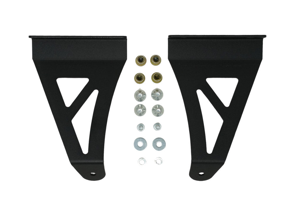 Cali Raised LED 52" Curved LED Light Bar Roof Brackets Kit For Tundra (2007-2021)