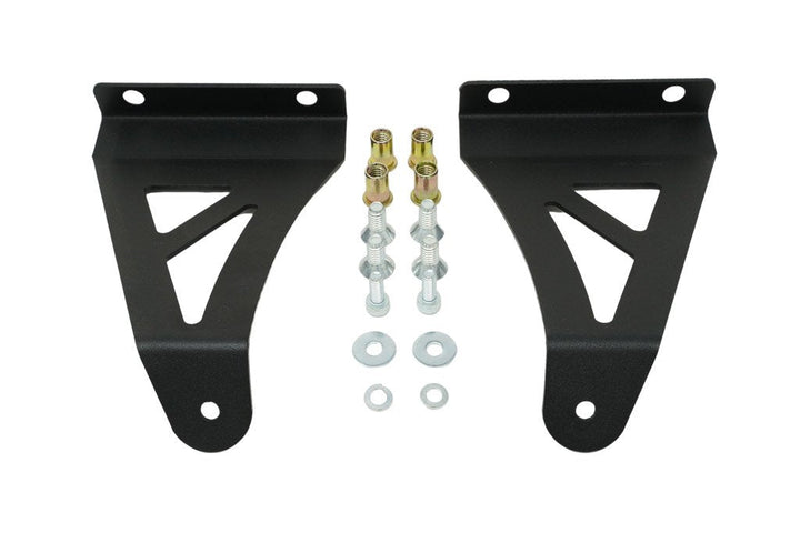 52" Curved LED Light Bar Roof Mounting Brackets For 2007-2021 Toyota Tundra