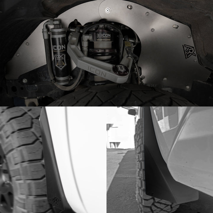 Ark Splash Guards TriXpoly Splash Guards & Mudflap Micros for Tundra (2007-2021)