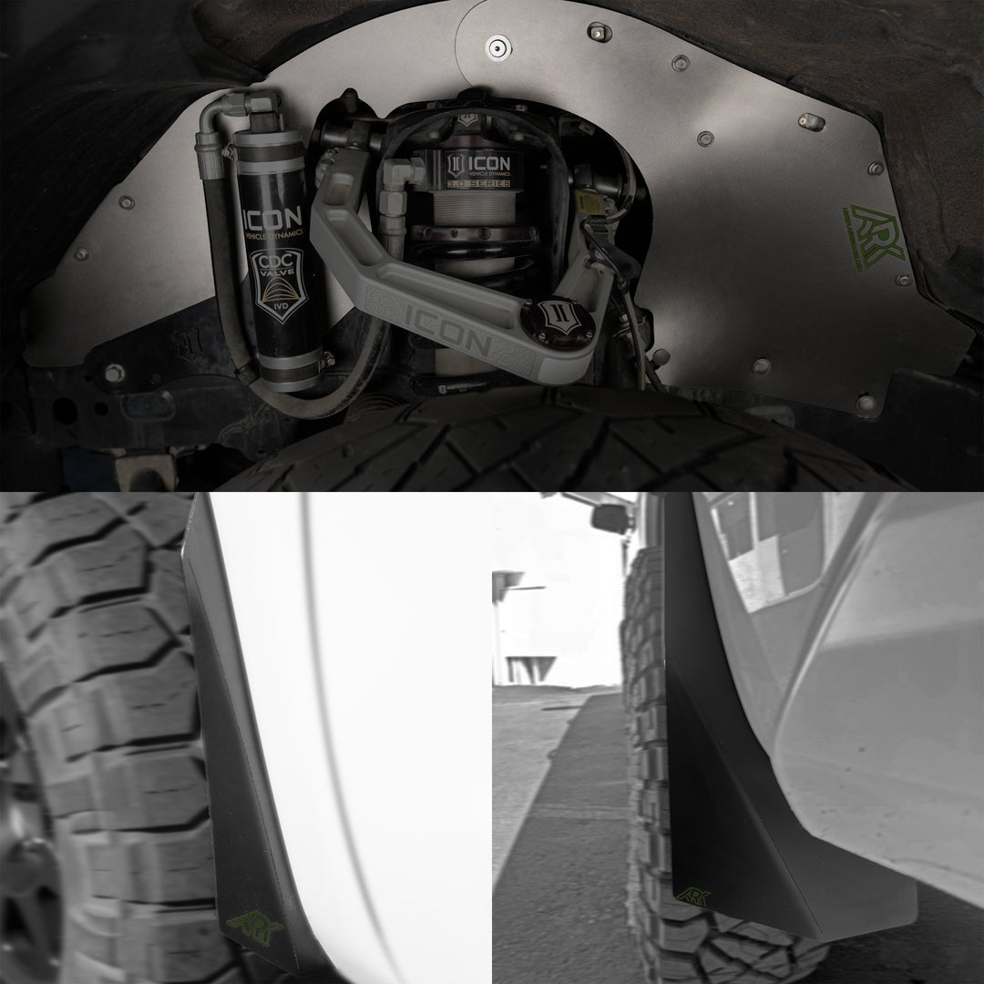 Ark Splash Guards TriXpoly Splash Guards & Mudflap Micros for Tundra (2007-2021)