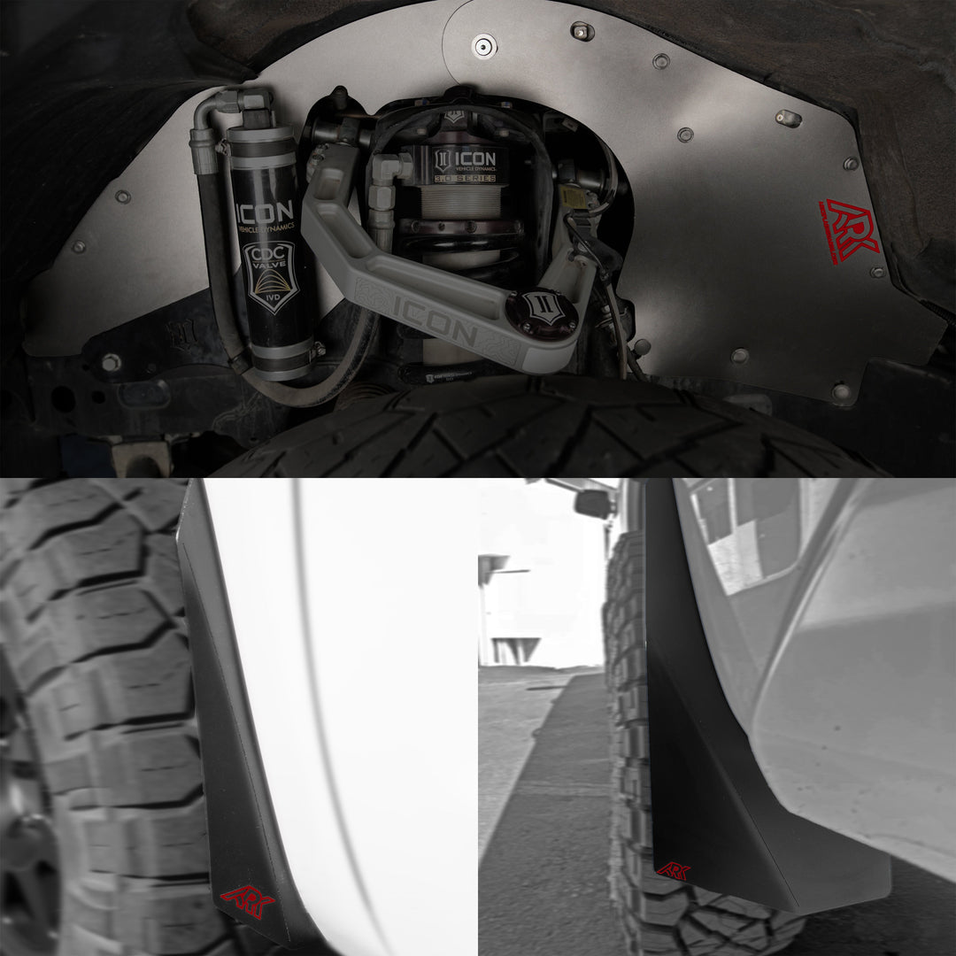 Ark Splash Guards TriXpoly Splash Guards & Mudflap Micros for Tundra (2007-2021)