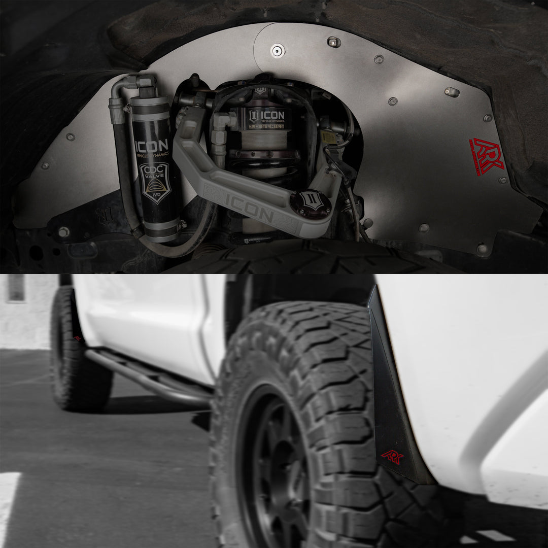 Ark Splash Guards TriXpoly Splash Guards & Mudflap Micros for Tundra (2007-2021)