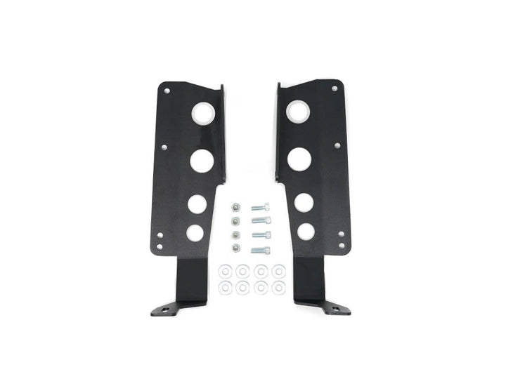 Cali Raised LED 42" Hidden Grille Curved LED Light Bar Mounting Brackets for Tundra (2014-2021)